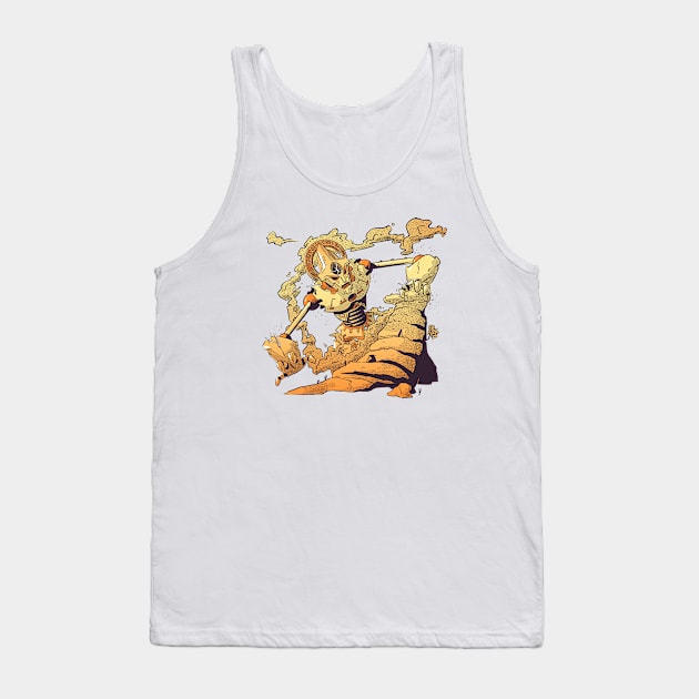 Colossal Kaiju Tank Top by kyl_armstrong